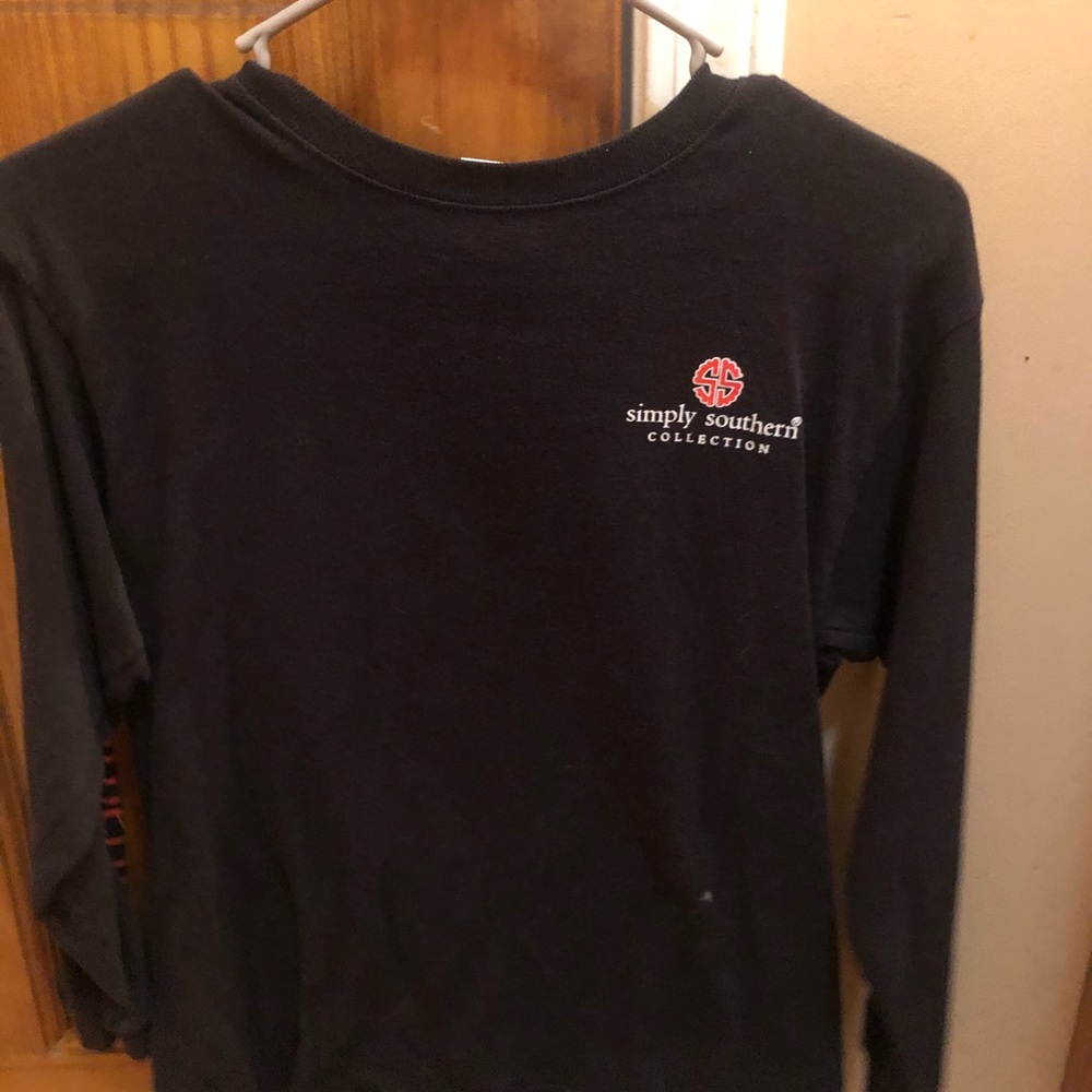 Black Simply Southern Christmas Shirt